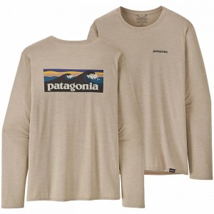 Patagonia Long-Sleeved Capilene Cool Daily Graphic Shirt Waters Men's